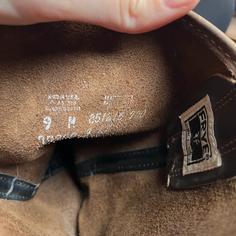 Frye Brown Heeled Boots - Picture 12 of 12